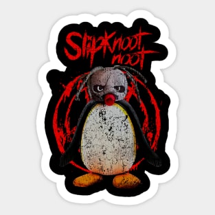 Noot Noot Death Metal Penguin Sticker